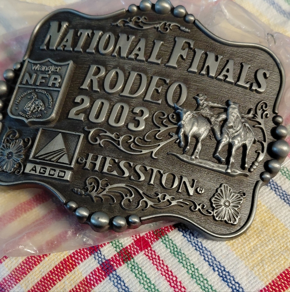 Wrangler Limited Edition Silver Belt Buckle